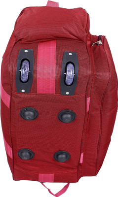 

niyara Enterprise 0015 Green Duffel Strolley Bag(Red)