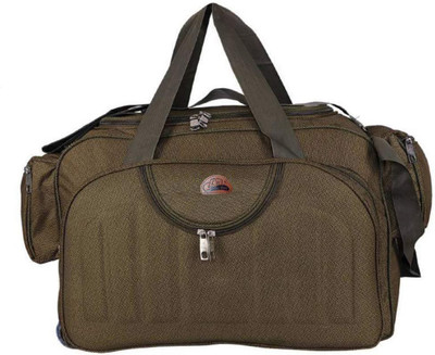 

Leatherworld (Expandable) Duffel Bag Travel Duffel Bag(Green)