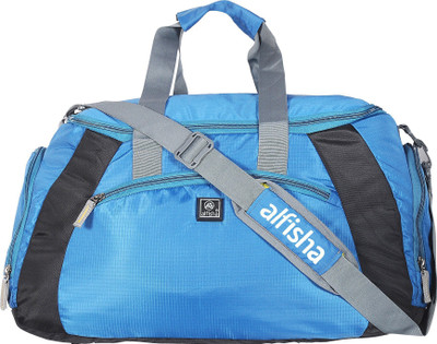 

alfisha (Expandable) Lightweight Waterproof Luggage Travel Duffel Bag Sky Blue 20 Inche / Travelling Bags Travel Duffel Bag(Blue)