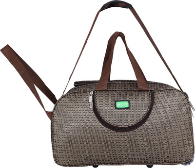 

Bright Luggage Brown Chakce Travel Duffel Bag(Brown)