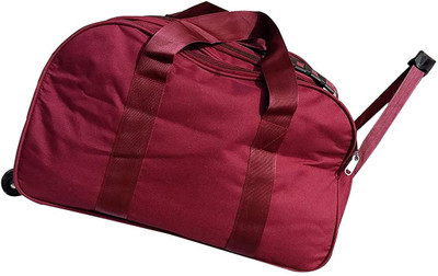 

FINEX (Expandable) Strolley Duffel Strolley Bag(Silver)
