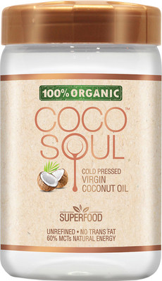 

Coco Soul Cold Pressed Natural Virgin OVCNO Coconut Oil Jar(500 ml)