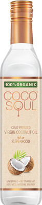 

Coco Soul Cold Pressed Organic Virgin VCNO Coconut Oil Plastic Bottle(500 ml)