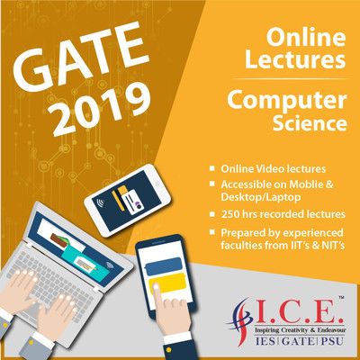 

ICE GATE ICE GATE Computer Engineering (Online Lectures) Course For GATE Exams - 2019(Online Lectures)