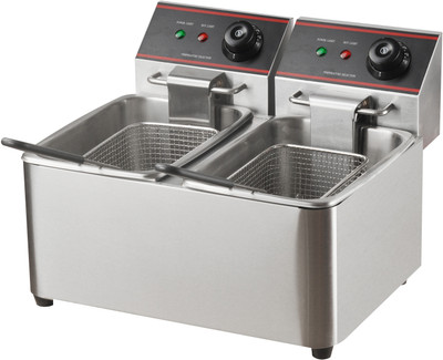 

SHIVA SKEPL-DFF-DT-4L+4L 10 L Electric Deep Fryer