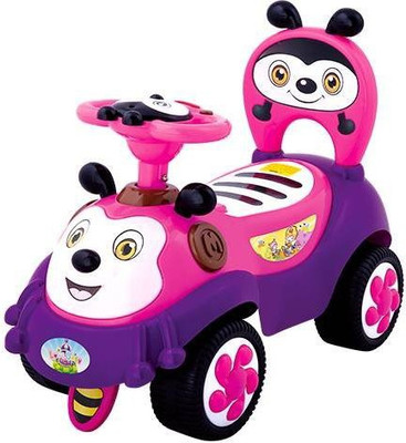 

A+B Foot To Floor Ride-On-Car 7625 (Pink) Car Non Battery Operated Ride On(Pink)