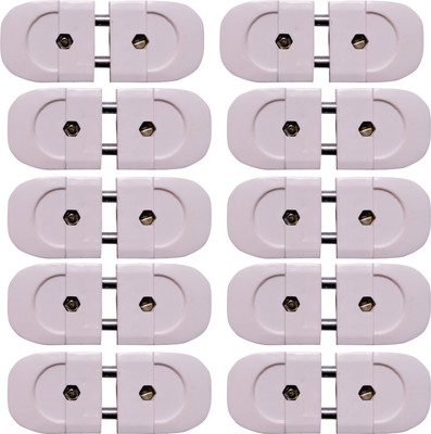 RUHAILA 2 PIN MALE -FEMALE TOP PLUG 6 AMP 10 PCS COMBO 2-PIN-3 Two Pin Plug(White)
