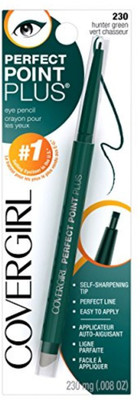 

Cover Girl Perfect Point Plus Eyeliner, Hunter Green, 0.999 Pound 14.5 g(Black)