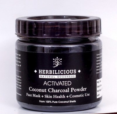 

HERBILICIOUS Activated Charcoal Powder for Face and Skin(100 g)