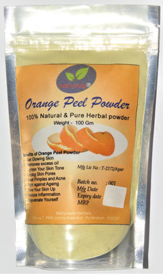 

matruveda Homemade Orange peel Powder 100gm x 2 packs(200 g)