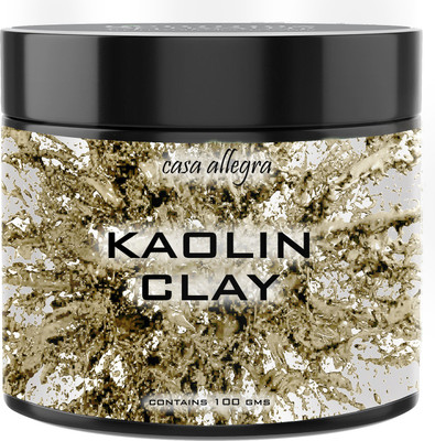 

Casa Allegra Kaolin Clay Powder For Face and Body Masks -Skin Exfoliation & Purification - 100 Grams(100 g)