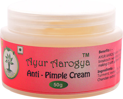 

AYUR AAROGYA ANTI PIMPLE CREAM(50 g)