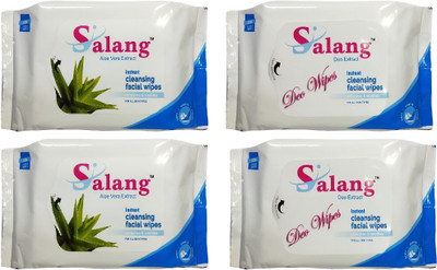 

SALANG Everyday cleansing wipes-Aloevera & Deo(30pcs/pack)(Pack of 30)