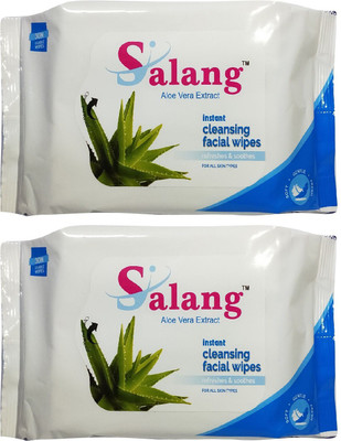 

SALANG Everyday cleansing wipes-Aloe Vera (30pcs/pack)(Pack of 30)