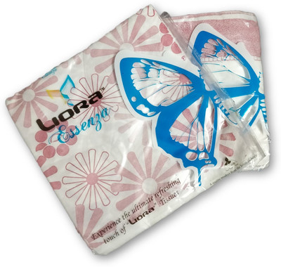 

Liora Essenza Tissue Paper Napkins 2 Ply 100 Pulls(Pack of 100)