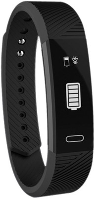 

lenkewi F0 Smart Fitness Band, Heart Rate Monitor, Social Media Notification (Black) Fitness Band(Black)