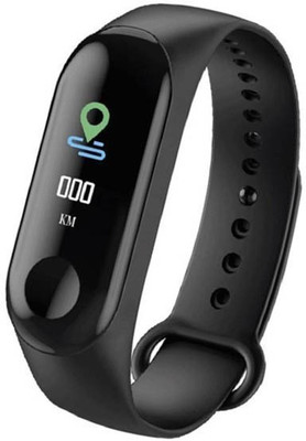 

LIFEMUSIC Heart Rate Sensor Compatible for All Androids Smart Bracelet Wristband Fitness Band(Black, Pack of 1)