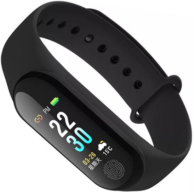 

BUY SURETY M3 Smart Bracelet Watch Pedometer Bluetooth Wristbands For Android And IOS Phone Fitness Band(Black, Pack of 1)