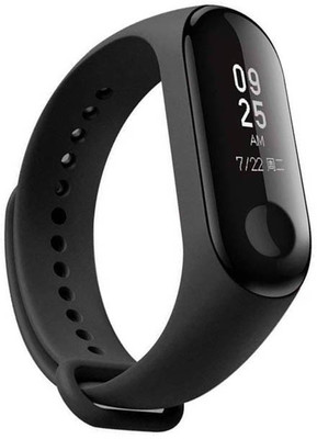 

LIFEMUSIC Sensor Fitness Band M3 Smart Black Wristband Color Screen Wristbands Detachable Fitness Band(Black, Pack of 1)