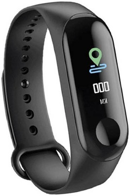 

LIFEMUSIC Smart Fitness Band Waterproof Color Screen Wristbands Detachable Fitness Band(Black, Pack of 1)
