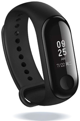 

Blue Birds OLED Touch Screen,Water Resistant Band,Pedometer,Blood Pressure,Heart Rate M3 Fitness Band(Black, Pack of 1)