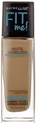 

Maybelline Fit Me Matte with Poreless Foundation(128 Warm Nude)