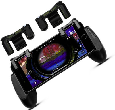 

LIFEMUSIC Universal mobile game controller phone grip Handle Game Gaming Accessory Kit(Black, For Android, iOS)
