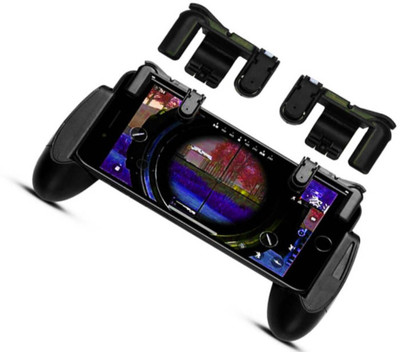 

LIFEMUSIC Controller Mobile Phone Joystick Touch Screen Rocker Gaming Accessory Kit(Black, For Android, iOS)