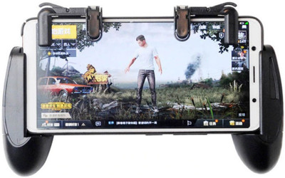 

LIFEMUSIC Trigger Fire Button phone grip Handle Gaming Accessory Kit(Black, For Android, iOS)