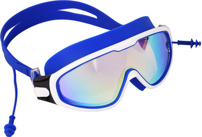 

Arrowmax ANTIFOFG/UV PROTECTION/ELECTROPLATING/ ATTACHED EARPLUG Swimming Goggles(Blue)