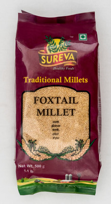 

sureva healthy foods Traditional Millet Foxtail Millet(500 g)