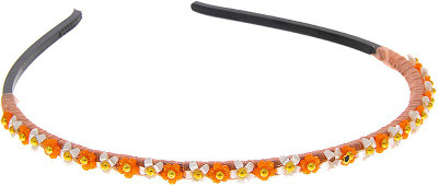 

Anuradha Art Jewellery Hair Bealt Head Band(Orange)