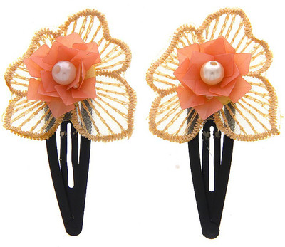 

Anuradha Art jewellery Hair Pin Hair Pin(Orange)