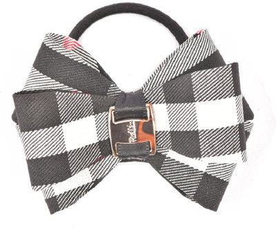 

Trinklets Burberry Print Black Rubber Band(Black)