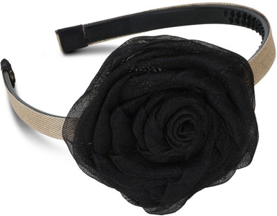 

Streemaya Stylish Floral Hair Band For Girls - 5 to 15 Years Hair Band(Black)