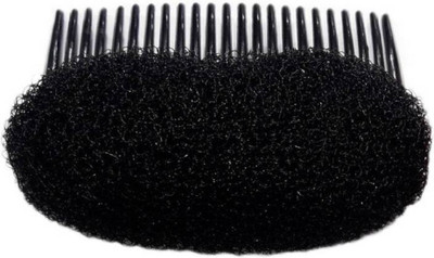 Param Wedding Accessories Comb Donut For Puff Making Bun Clip (Black) Bun(Black)