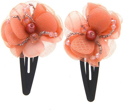 

Anuradha Art jewellery Hair Pin Hair Pin(Orange)