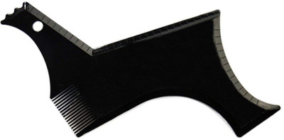 

BOXO Beard Shaping Templatetool Beard Comb For Men (Black)