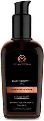 

The Man Company Defence Theory Bhringraj & Basil Growth Hair Oil(90 ml)
