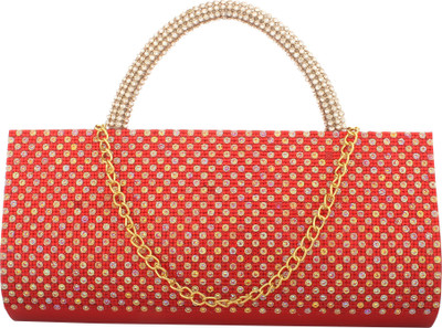 

Aadhunik Libaas Hand-held Bag(Red)
