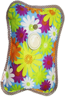 

CRETO Flower- Print Gel Electric Warm Bag Electrical 1 L Hot Water Bag(Multicolor)