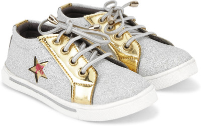 

Barbie Girls Lace Sneakers(Silver