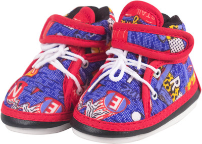 

Ole Baby Boys & Girls Velcro Casual Boots(Red, Blue