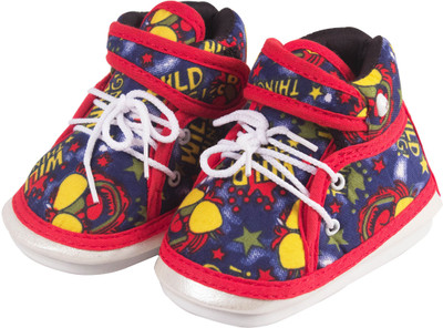 

Ole Baby Boys & Girls Velcro Casual Boots(Yellow, Red