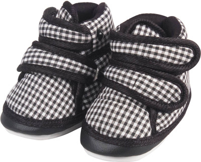 

Ole Baby Boys & Girls Velcro Casual Boots(Black, White