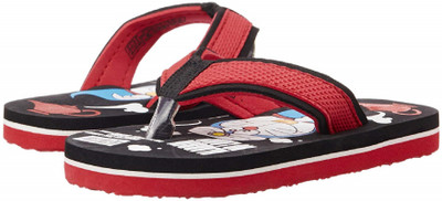 

doraemon Boys Slip On Slipper Flip Flop(Black, Black red