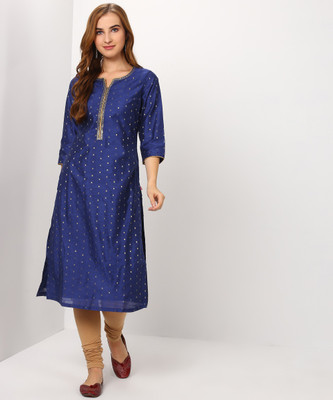 biba-women-embroidered-straight-kurtablue