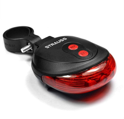 

Strauss Laser tail light LED Rear Break Light(Black)