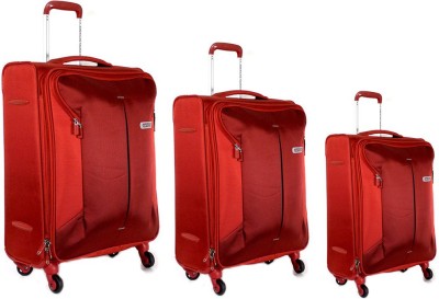 

American Tourister Suitcase, Cabin Suitcase, Check-in Suitcase Combo(Red)