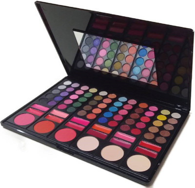 

tanvi27 PROFESSIONAL MAKE UP KIT WITH 3 COLOR BLUSH 3 COLOR POWDER, 12 COLOR HIGH GLOSS, 60 COLOR EYE SHADOW